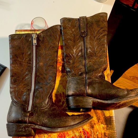 Classic Old Gringo brown Razz boots - Picture 1 of 11